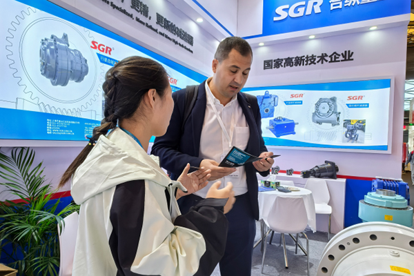 SGR -girkasser på PTC Asia 2024